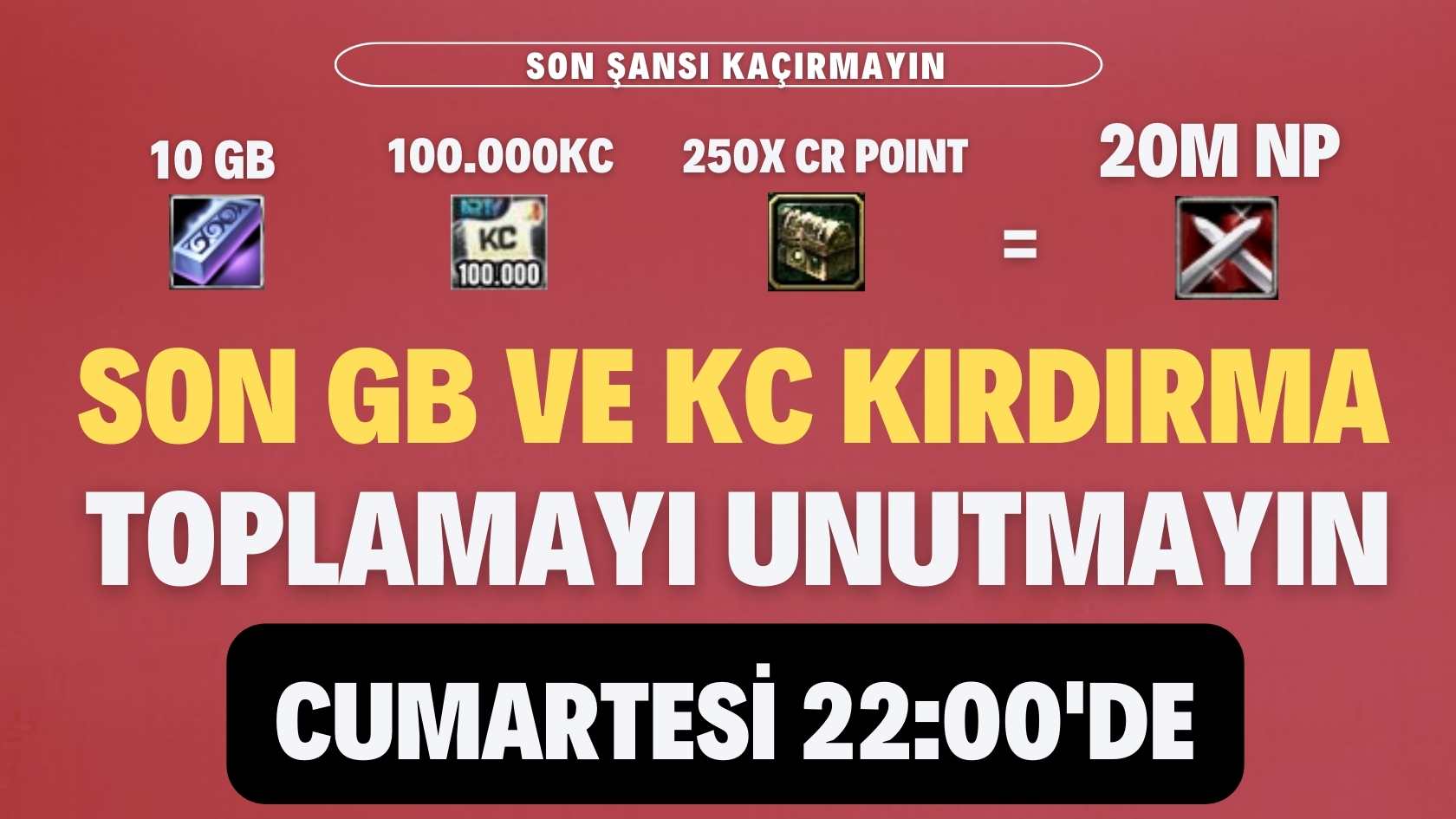 SON GB ve KC KIRDIRMA 11 MAYIS